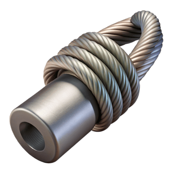 magnificent vintage Steel Bridge Cable Details Isolated original png