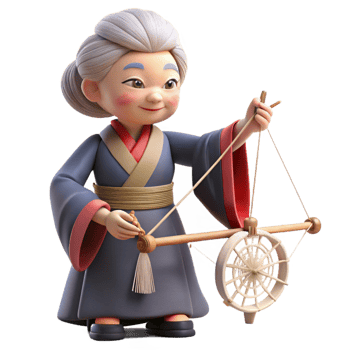 extraordinary minimalist A Wise Old Jor Gumo Spinning Her Web D authentic png