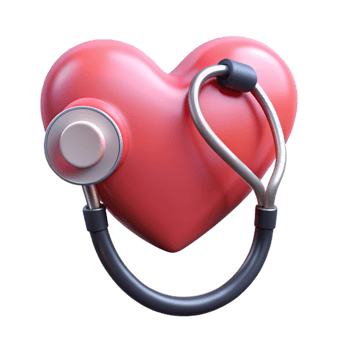 wonderful classic Stethoscope Heart Shape Cutout Isolated genuine png