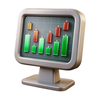 impressive abstract Stock Ticker Display with Moving Numbers Transparent Background png