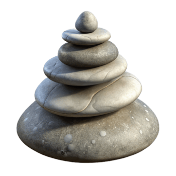 magnificent creative Stone Cairn Isolated high quality png