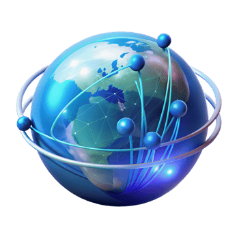 beautiful classic A Holographic Projection of the Earth R 4K png