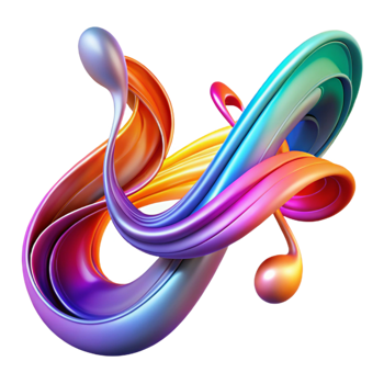 extraordinary artistic An Abstract Representation of Music Vis high resolution png
