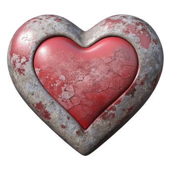 extraordinary abstract Street Art Heart Cutout Romantic Theme exclusive png