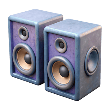 extraordinary modern Studio Monitors Angled Perspective Transparent Background authentic png