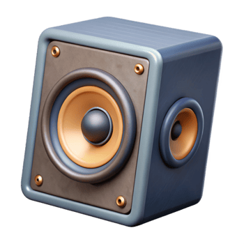 wonderful creative Studio Monitor Speaker Angled Position Isolated authentic png