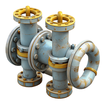 magnificent modern Subsea Pipeline Manifold Detailed Render Cutout genuine png
