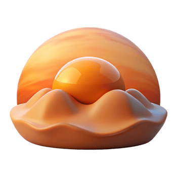 wonderful vintage Sunrise Landscape Orange Sky Transparent Background genuine png