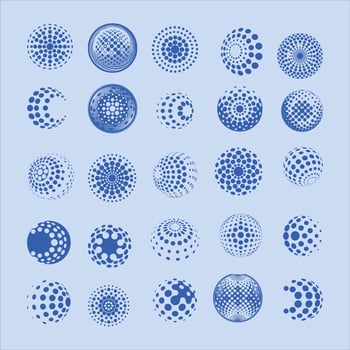 Abstract Sphere Logo. vector