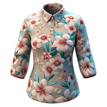 beautiful vintage Sustainable Fashion Pattern Floral Transparent Background png