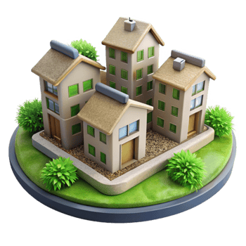 wonderful traditional Sustainable Housing Development Transparent Element detailed png