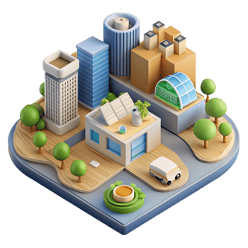 extraordinary abstract Sustainable Urban Design Concept Diagram Isolated premium png