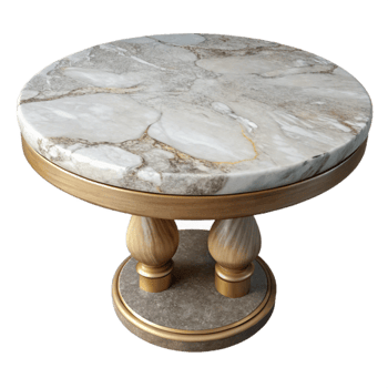 serene classic Table Marble Top Cutout png