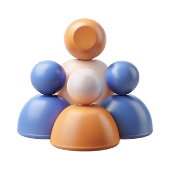 elegant traditional Team Building Activities Icon Group of People Transparent Background authentic png