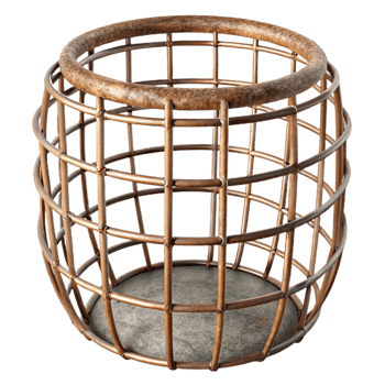 magnificent modern Tomato Cage Metal Wire Isolated high quality png