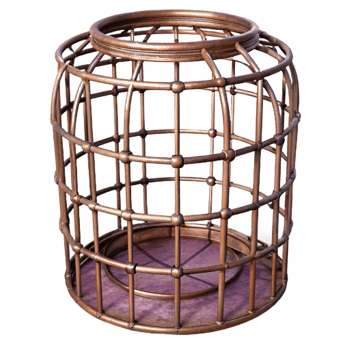 vibrant vintage Tomato Cage Metal Wire Isolated high quality png