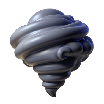 extraordinary rustic Tornado Swirling Dust Cloud Dark Sky Transparent high resolution png