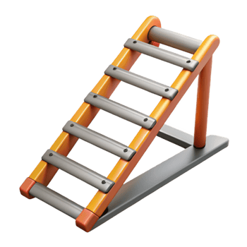 impressive contemporary Training Ladder Agility Equipment Isolated detailed png