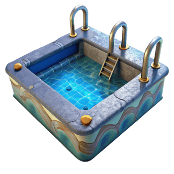 wonderful traditional Training Pool Underwater View Cutout professional png