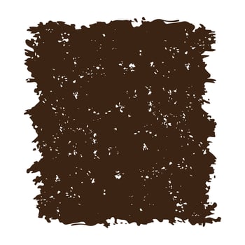 Square Dark Brown Rustic Rough Torn Paper Frame Background Vintage Retro Style with BlankSpace vector