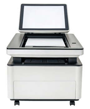 Modern flatbed scanner on a transparent background png