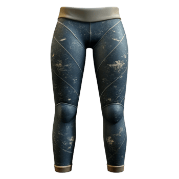 elegant artistic Urban Fashion Leggings Black Isolated on Transparent Background professional png