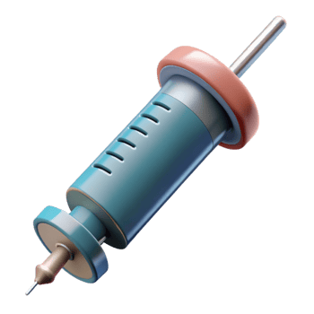 magnificent contemporary Vaccination Syringe Front View Transparent Background authentic png