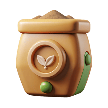 stunning rustic Variable Rate Fertilizer Application Icon Style Transparent Background png