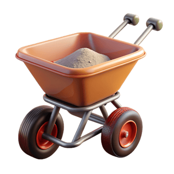 dramatic abstract Variable Rate Fertilizer Spreader Side Angle Cutout authentic png