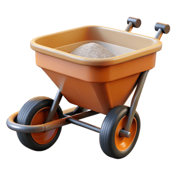 elegant modern Variable Rate Fertilizer Spreader Side Angle Cutout exclusive png