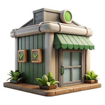 extraordinary abstract Vertical Farm Exterior with Solar Panels Transparent Background high quality png