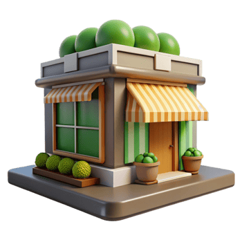 serene classic Vertical Farm Exterior with Solar Panels Transparent Background high resolution png