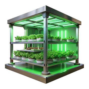 magnificent creative Vertical Farm Interior Cutout Artificial Lighting original png