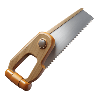 extraordinary classic Vintage Hand Saw Wooden Handle Transparent png