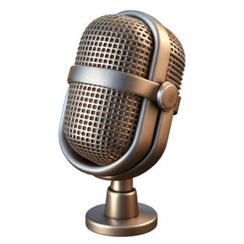 wonderful contemporary Vintage Microphone Grille Mesh Detail Isolated genuine png