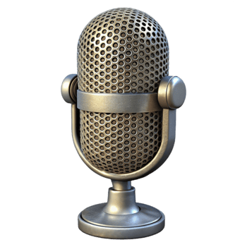 wonderful creative Vintage Microphone Grille Mesh Detail Isolated high quality png