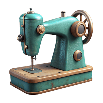 wonderful abstract Vintage Sewing Machine Detailed Illustration Cutout exclusive png