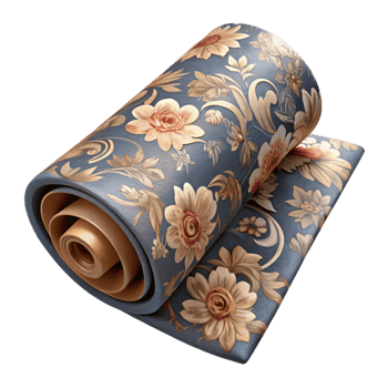 dramatic abstract Wallpaper Roll Floral Pattern Isolated Element original png