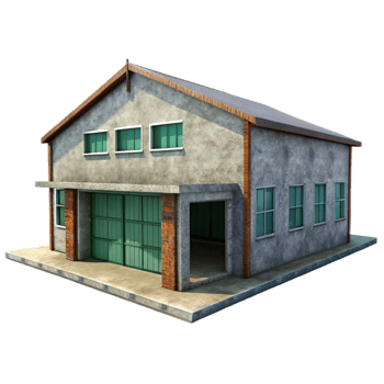 extraordinary creative Warehouse Building Transparent Background original png