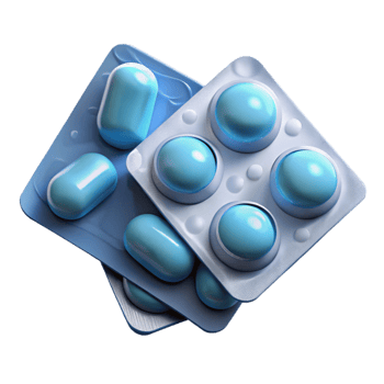 beautiful minimalist Water Purification Tablets Pack Isolated detailed png