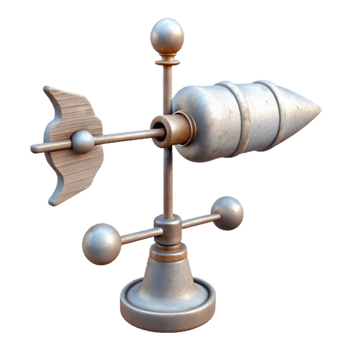 magnificent traditional Weather Vane Transparent Background Cutout Side View exclusive png