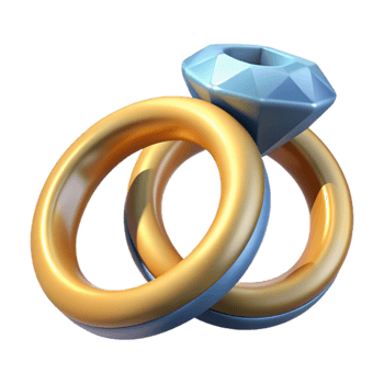 stunning abstract Wedding Rings with Diamond Detail Cutout exclusive png