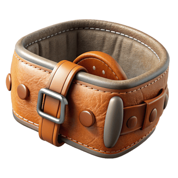 beautiful rustic Weightlifting Belt Leather Texture Cutout png