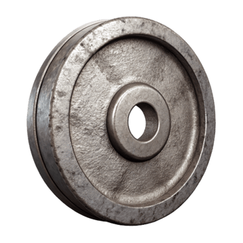wonderful vintage Weight Plate Iron Texture Close Up Cutout detailed png