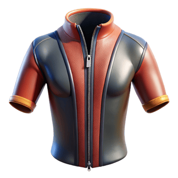 vibrant classic Wetsuit Zipper Front Closure Detail Transparent Background authentic png