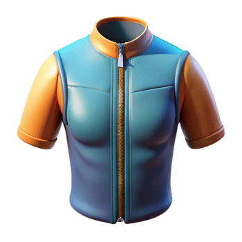 dramatic vintage Wetsuit Zipper Front Closure Detail Transparent Background authentic png