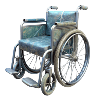 wonderful vintage Wheelchair Side View Transparent genuine png