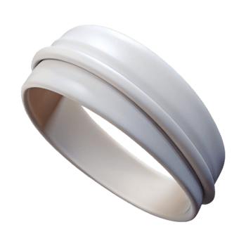 extraordinary rustic White Headband Angled View Isolated exclusive png