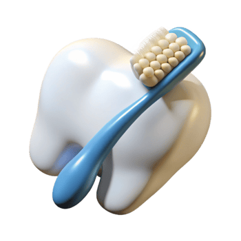 vibrant modern White Toothbrush Dental Hygiene Icon Isolated genuine png