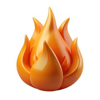 wonderful contemporary Wildfire Flames Orange Hue Isolated Element exclusive png